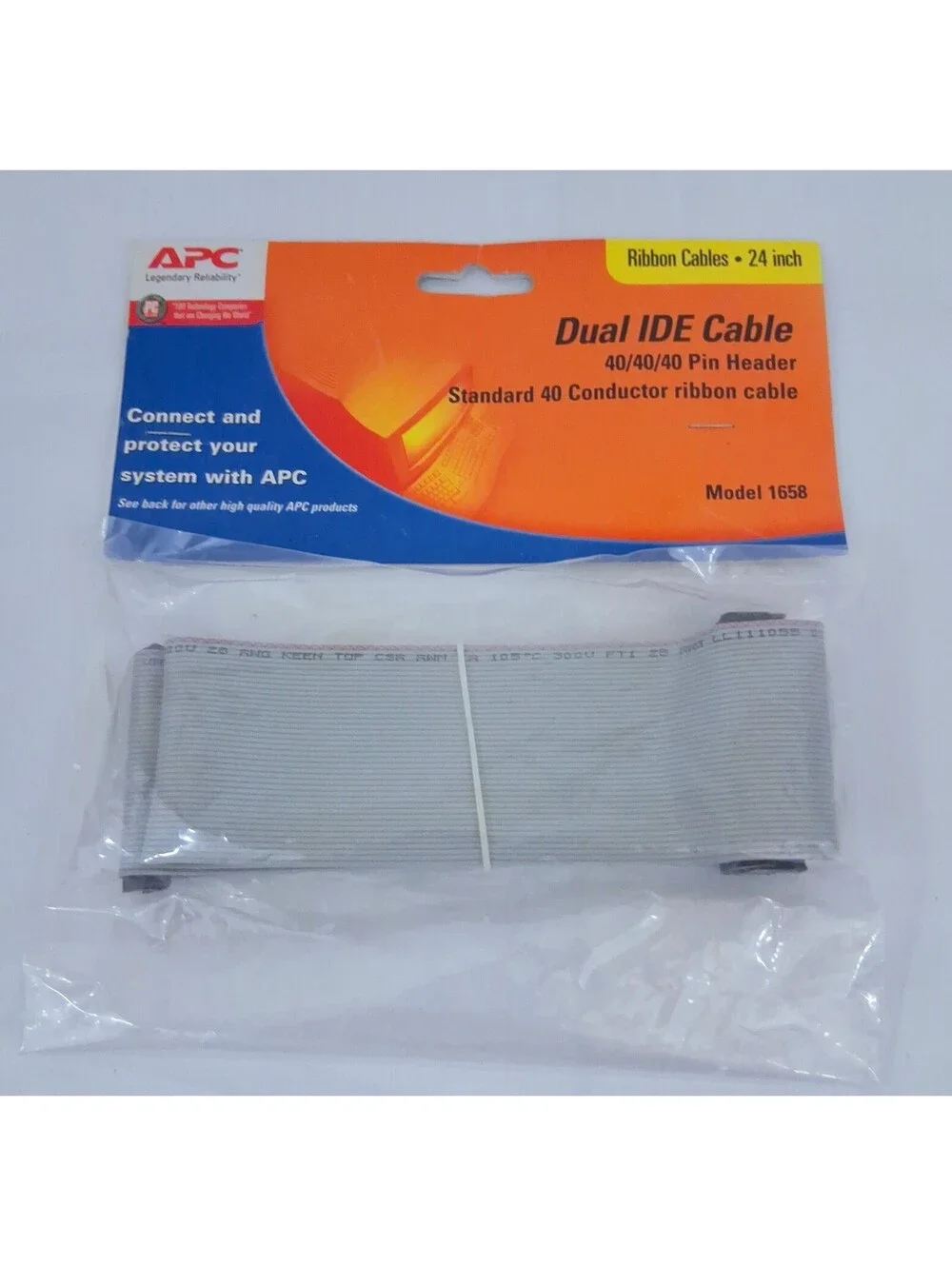 APC Dual IDE Cable 40/40/40 Pin Header 24